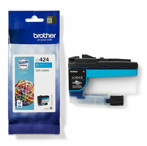 Brother LC-424C ink cartridge 1 pc(s) Original Cyan Brother LC-424C ink cartridge 1 pc(s) Original Cyan